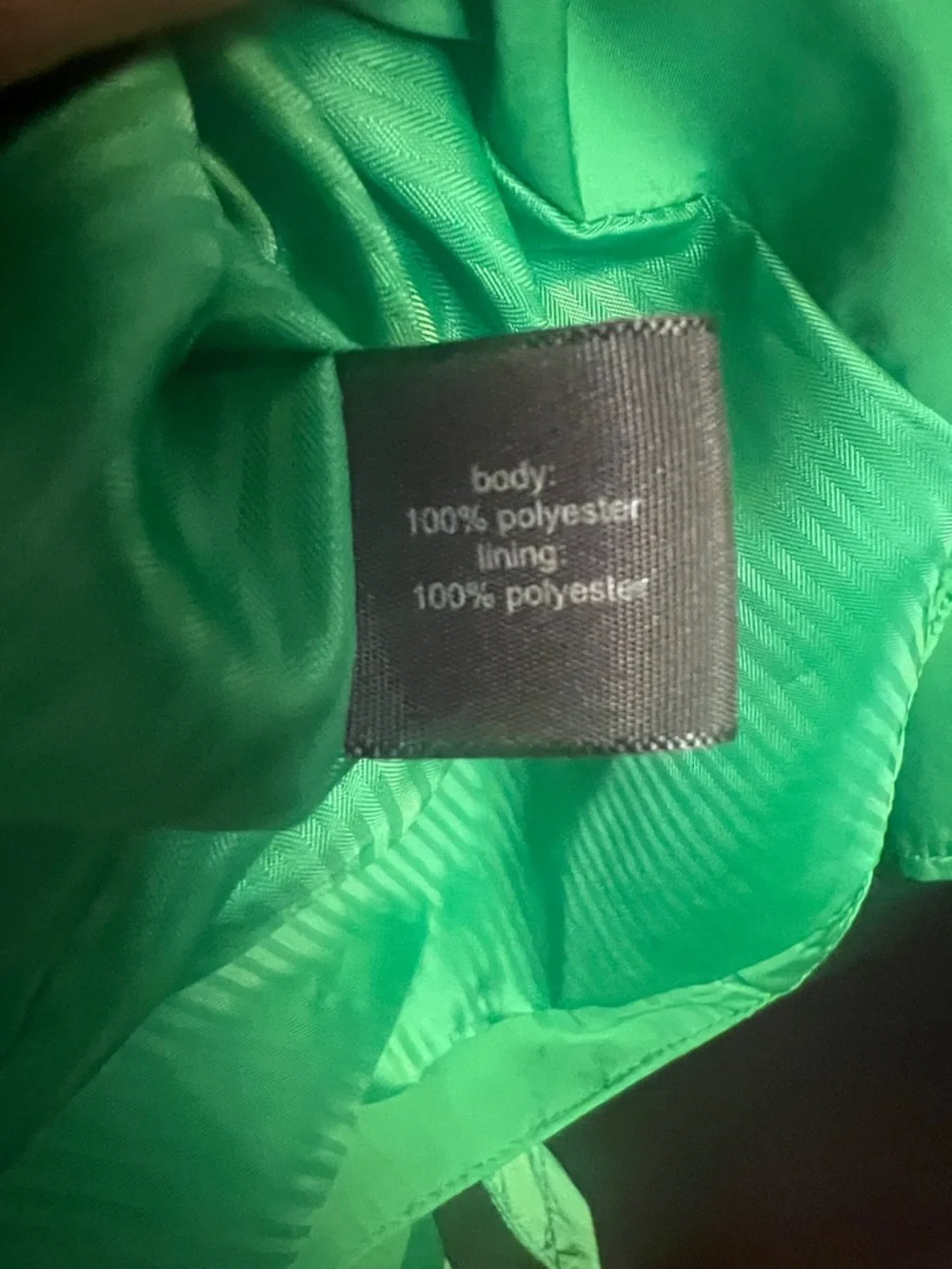 The Limited Leaf Green Rain Trench Coat with Belt - Picture 5 of 5